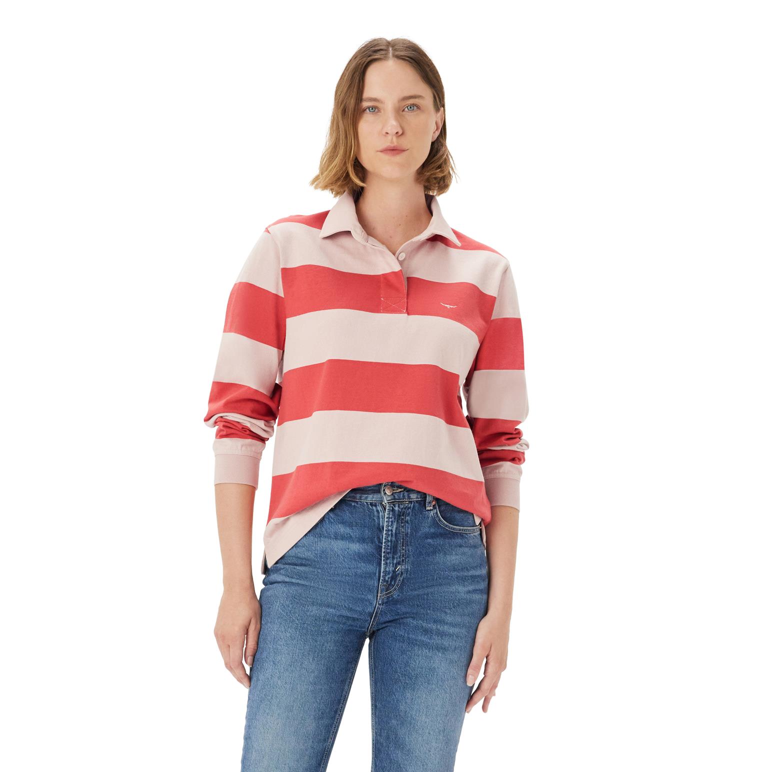 R.M. Williams Narran Stripe Rugby Top